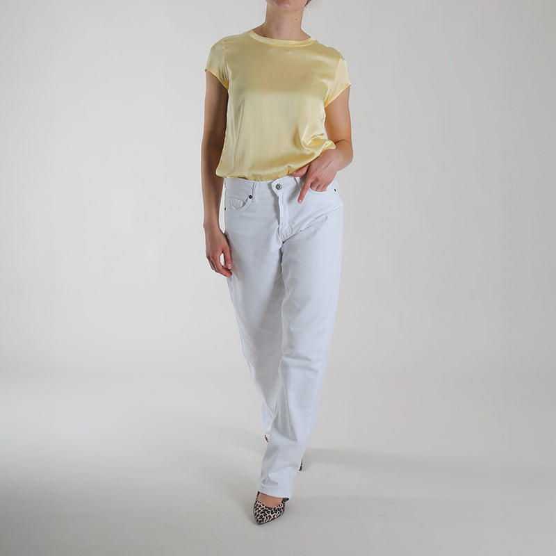 Jeans Max Bianco