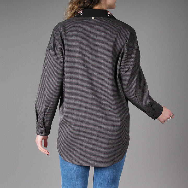 Camicia Pied de Poule