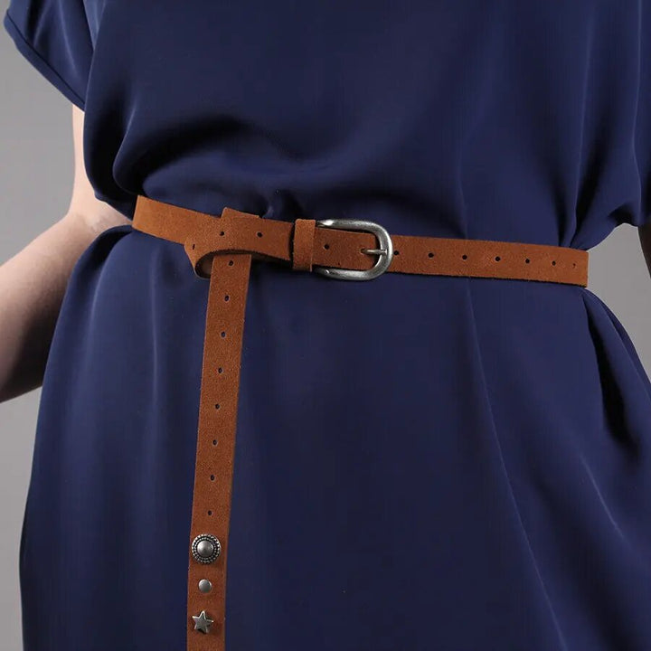 Cintura Gipsy Camoscio argento