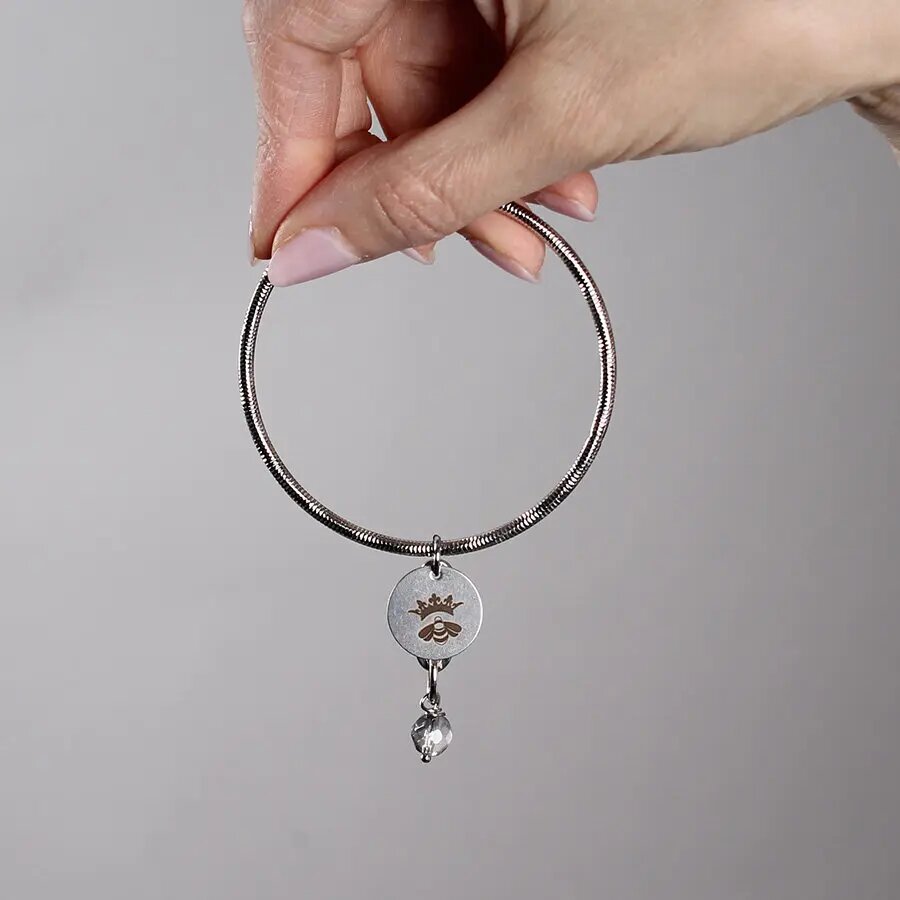 Bracciale Saturno Argento