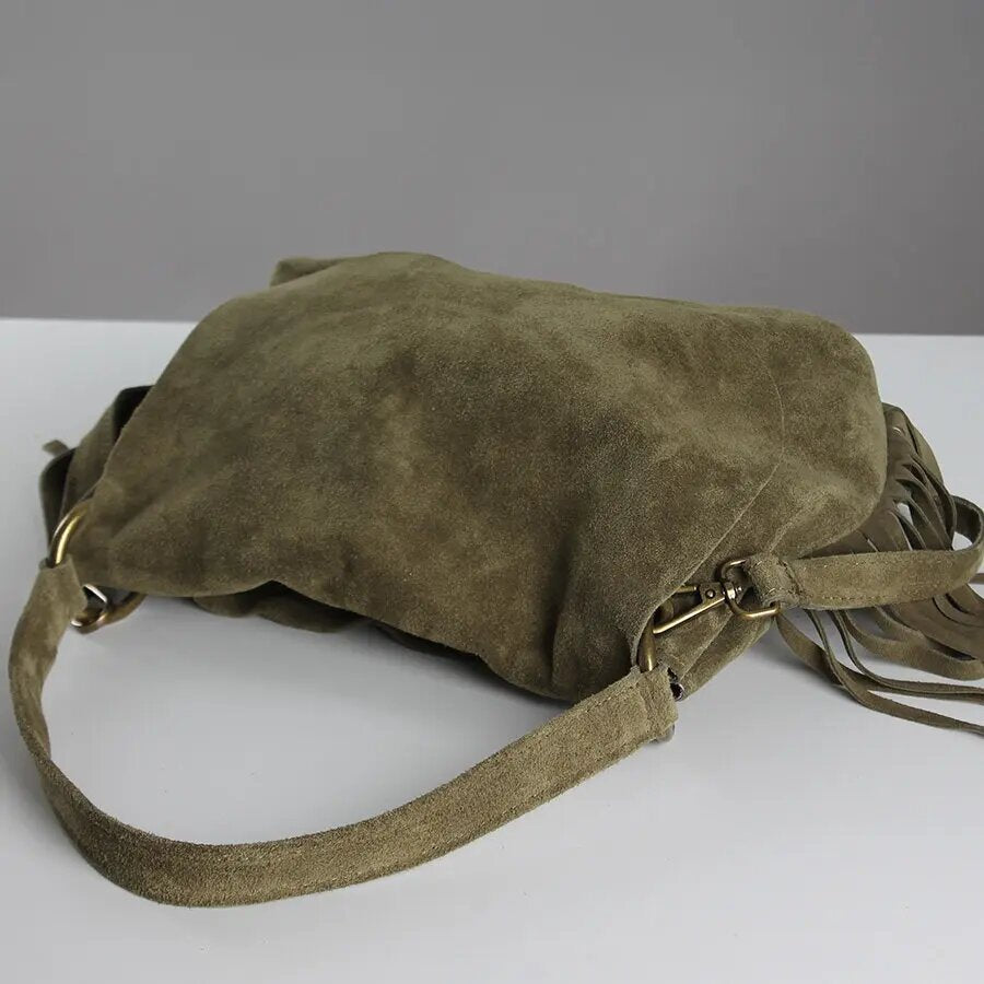 BORSA ELEONORA CAMOSCIO