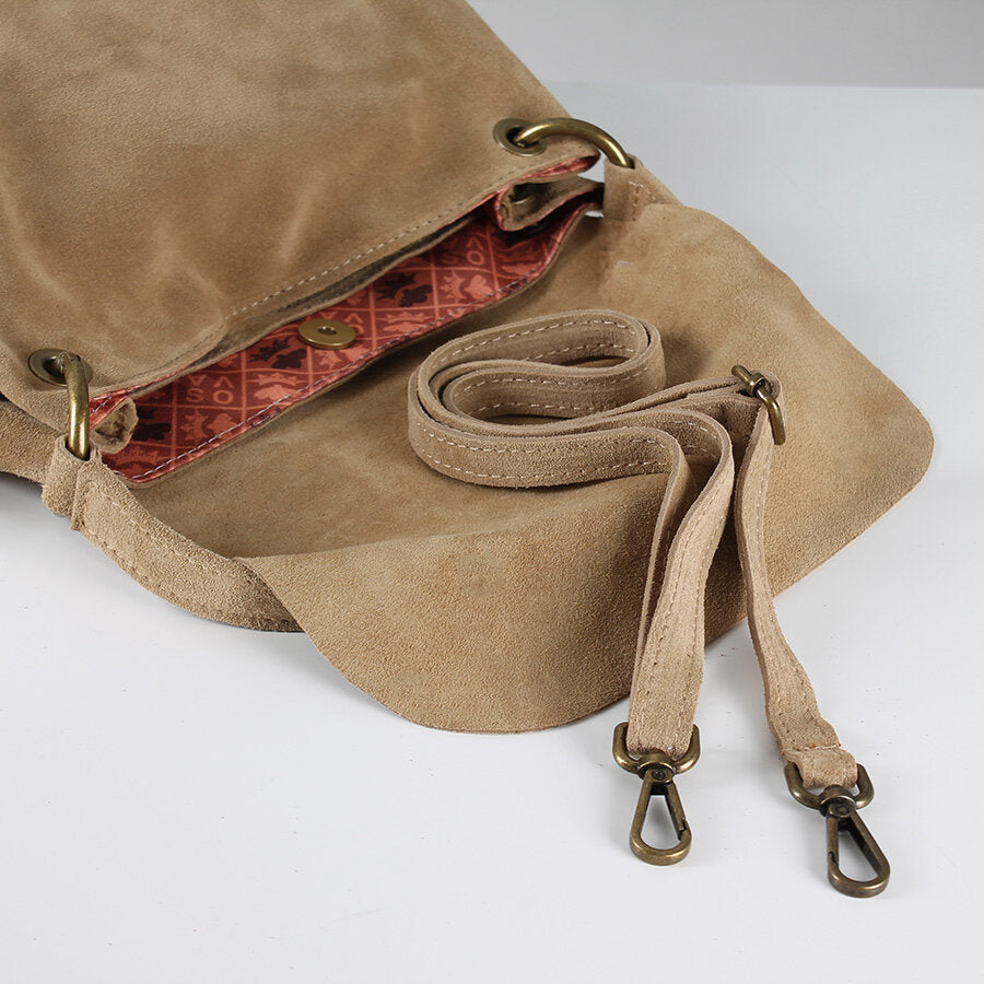 BORSA ELEONORA CAMOSCIO