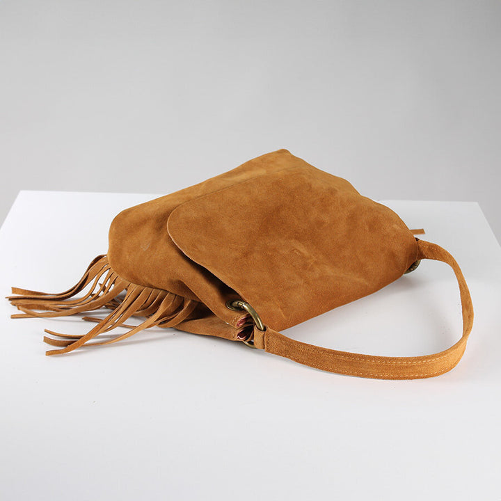 BORSA ELEONORA CAMOSCIO