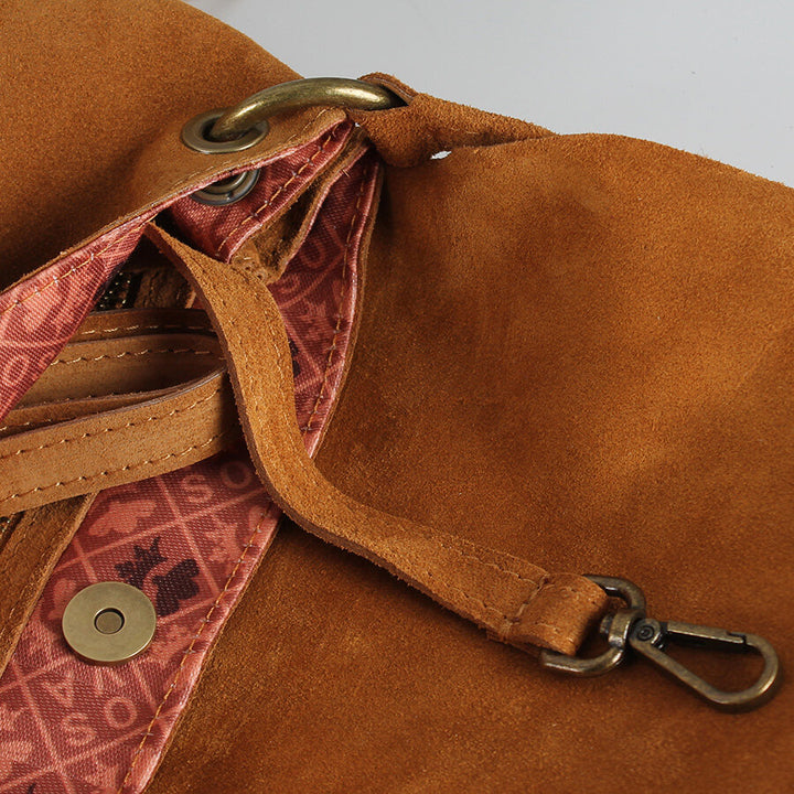 BORSA ELEONORA CAMOSCIO