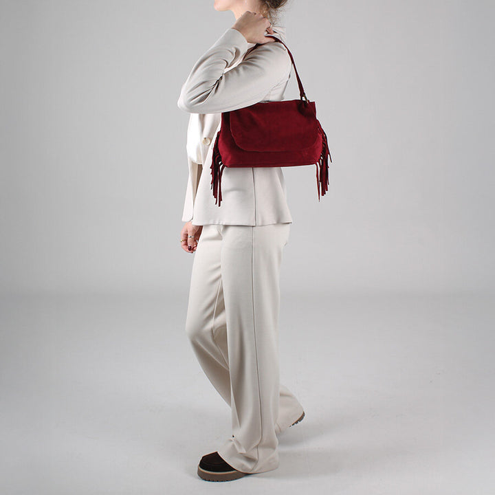 BORSA ELEONORA CAMOSCIO