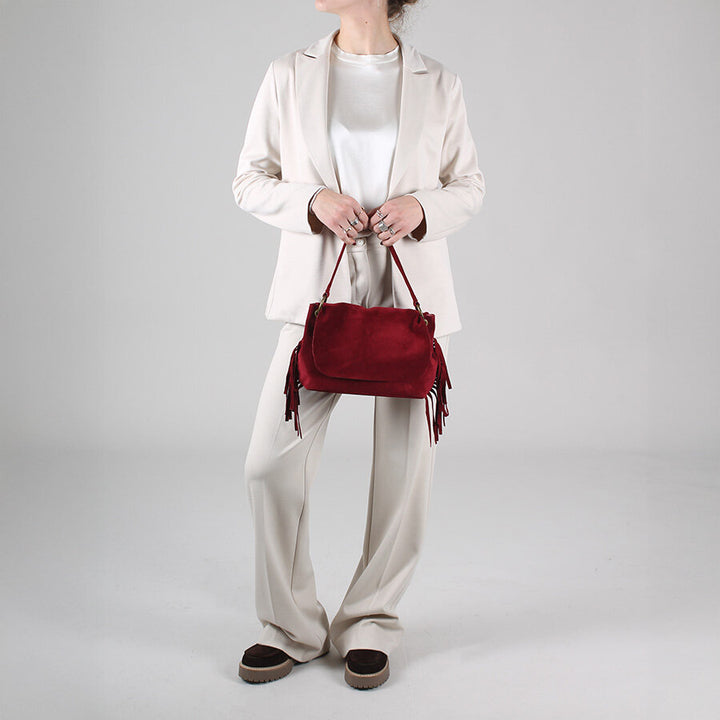 BORSA ELEONORA CAMOSCIO