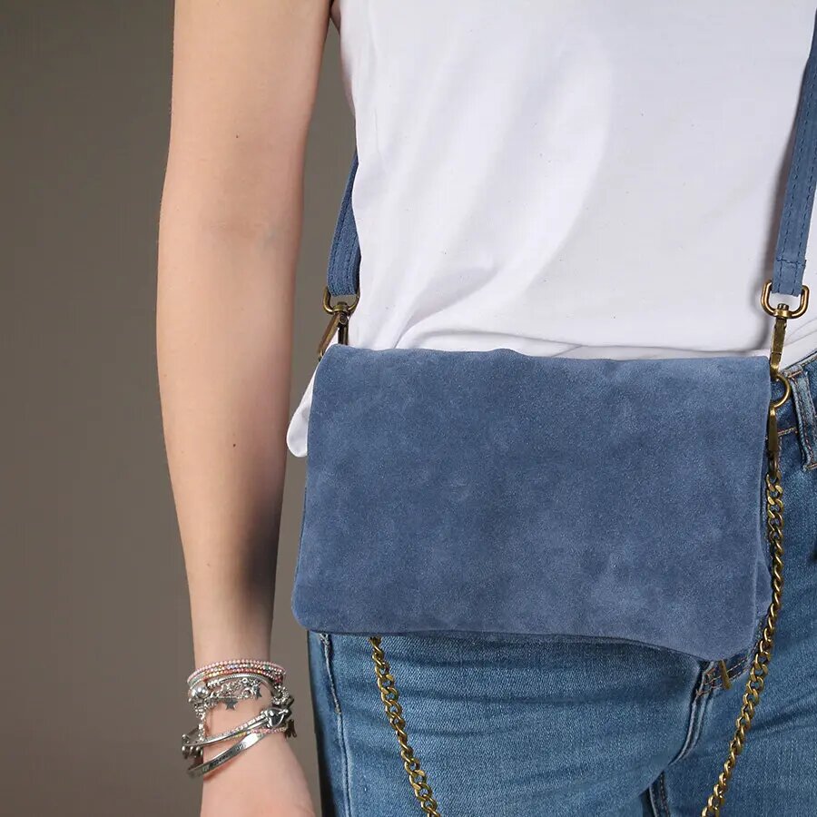 Pochette Olivia Camoscio