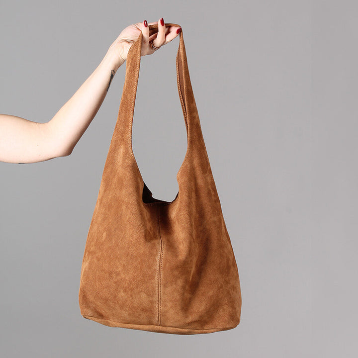 Borsa Vicky camoscio