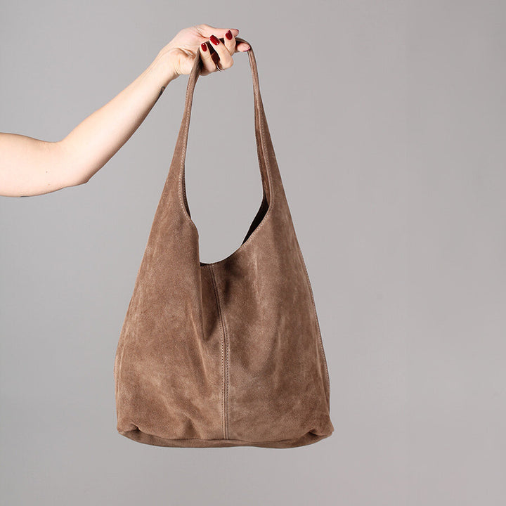 Borsa Vicky camoscio