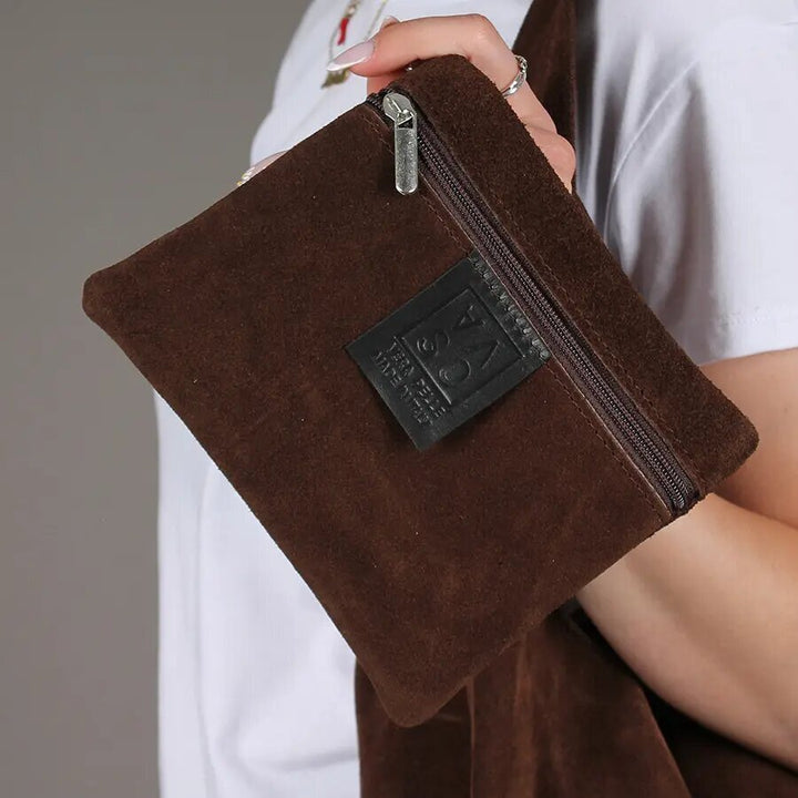 Borsa Vicky camoscio