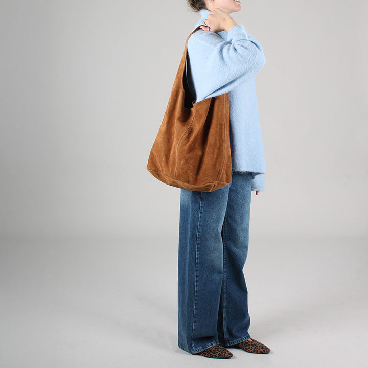 Borsa Vicky camoscio