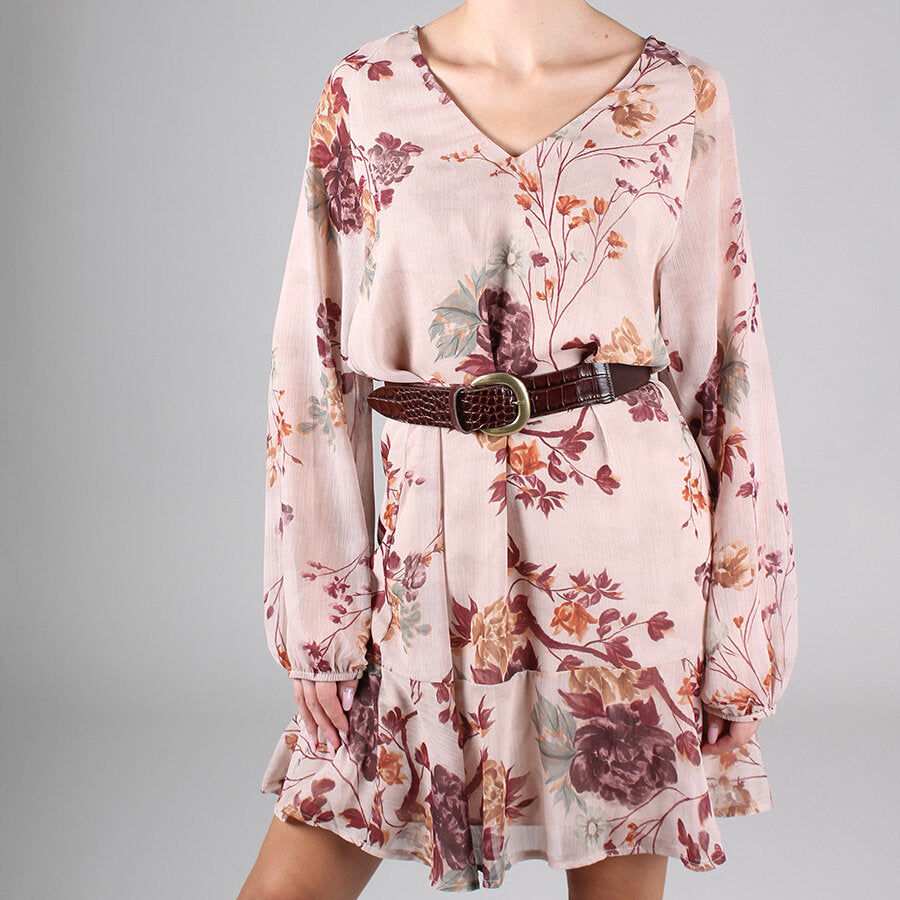 Cintura Stampa Cocco Oro