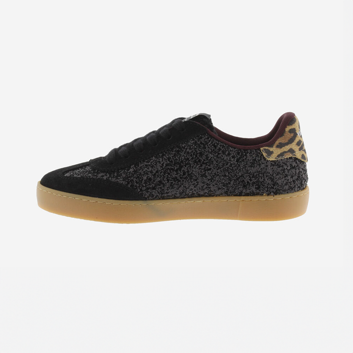 SNEAKER VICTORIA BERLIN GLITTER NERO