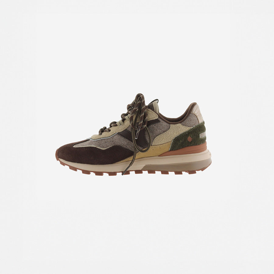 SNEAKER VICTORIA LUNA WINTER CIOCCOLATO