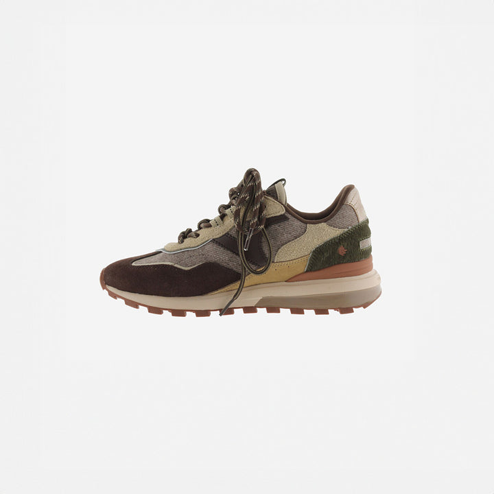 SNEAKER VICTORIA LUNA WINTER CIOCCOLATO