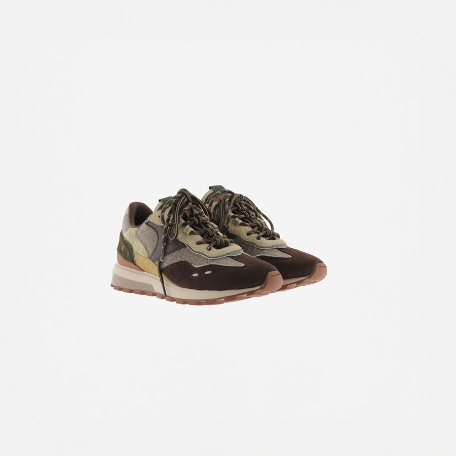 SNEAKER VICTORIA LUNA WINTER CIOCCOLATO