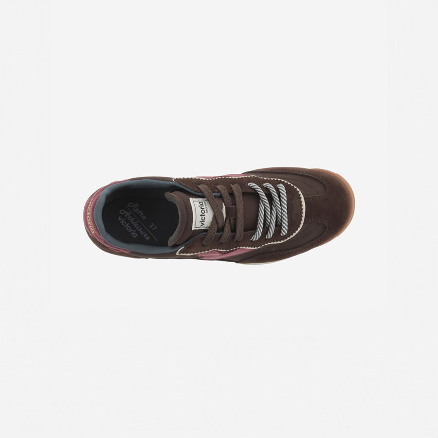 SNEAKER VICTORIA SATURNO CIOCCOLATO