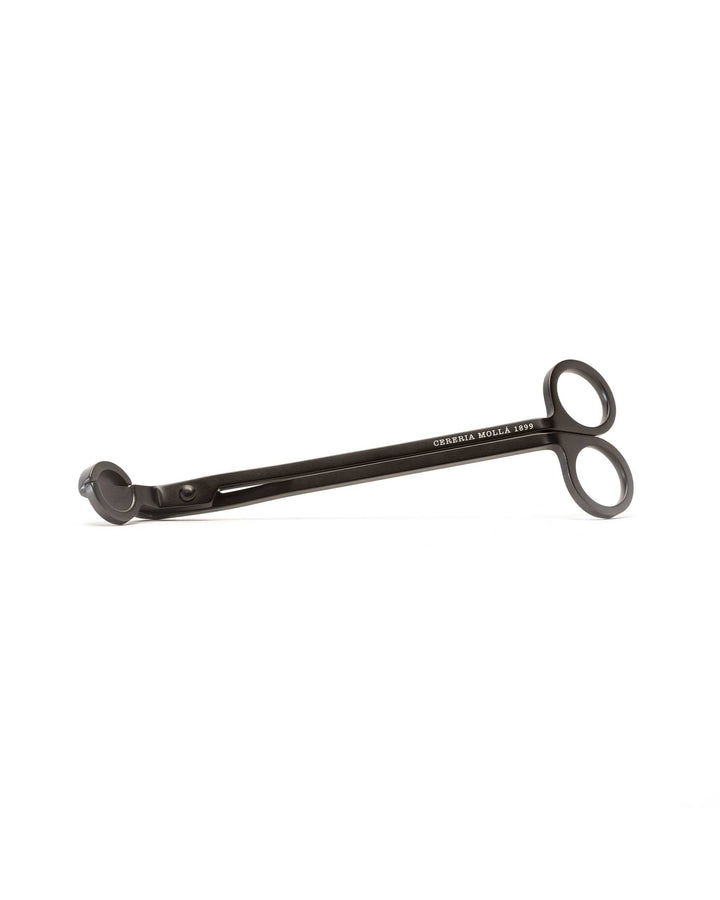 Ensemble de ciseaux éteignoirs de bougies en acier inoxydable noir et coupe-mèche de cloche