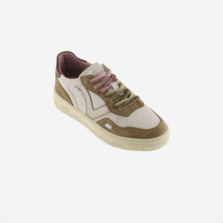 SNEAKER VICTORIA SEUL CUOIO