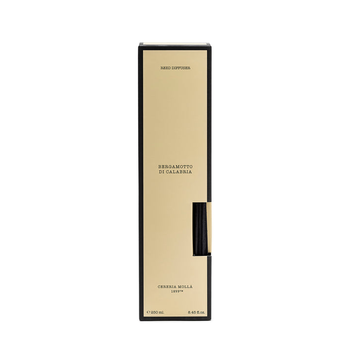 Diffuseur d'ambiance orchidée noire et lys avec bâtons de rotin noir au parfum floral et notes fruitées sucrées