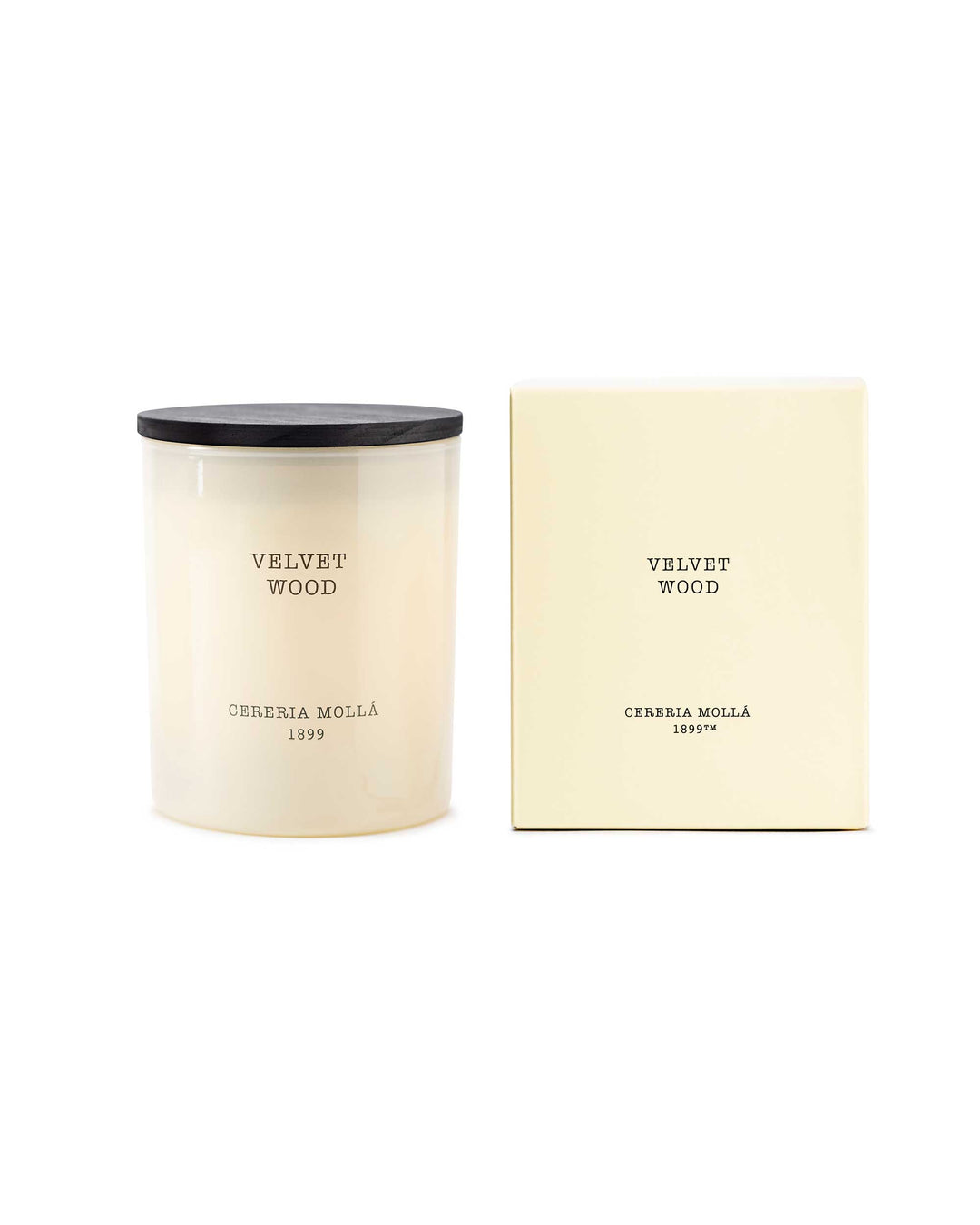 Velvet Wood Scented Candle With Spices, Tobacco And Vanilla