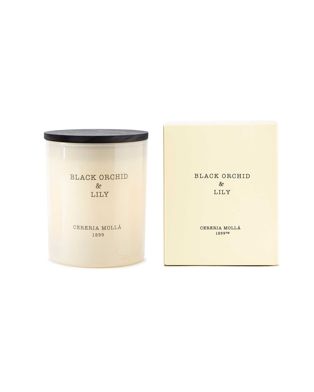Premium Candle With Black Orchid And Lily Floral Scent With Fruity Notes