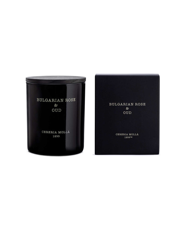 Candela Profumata Alla Rosa Bulgara E Oud