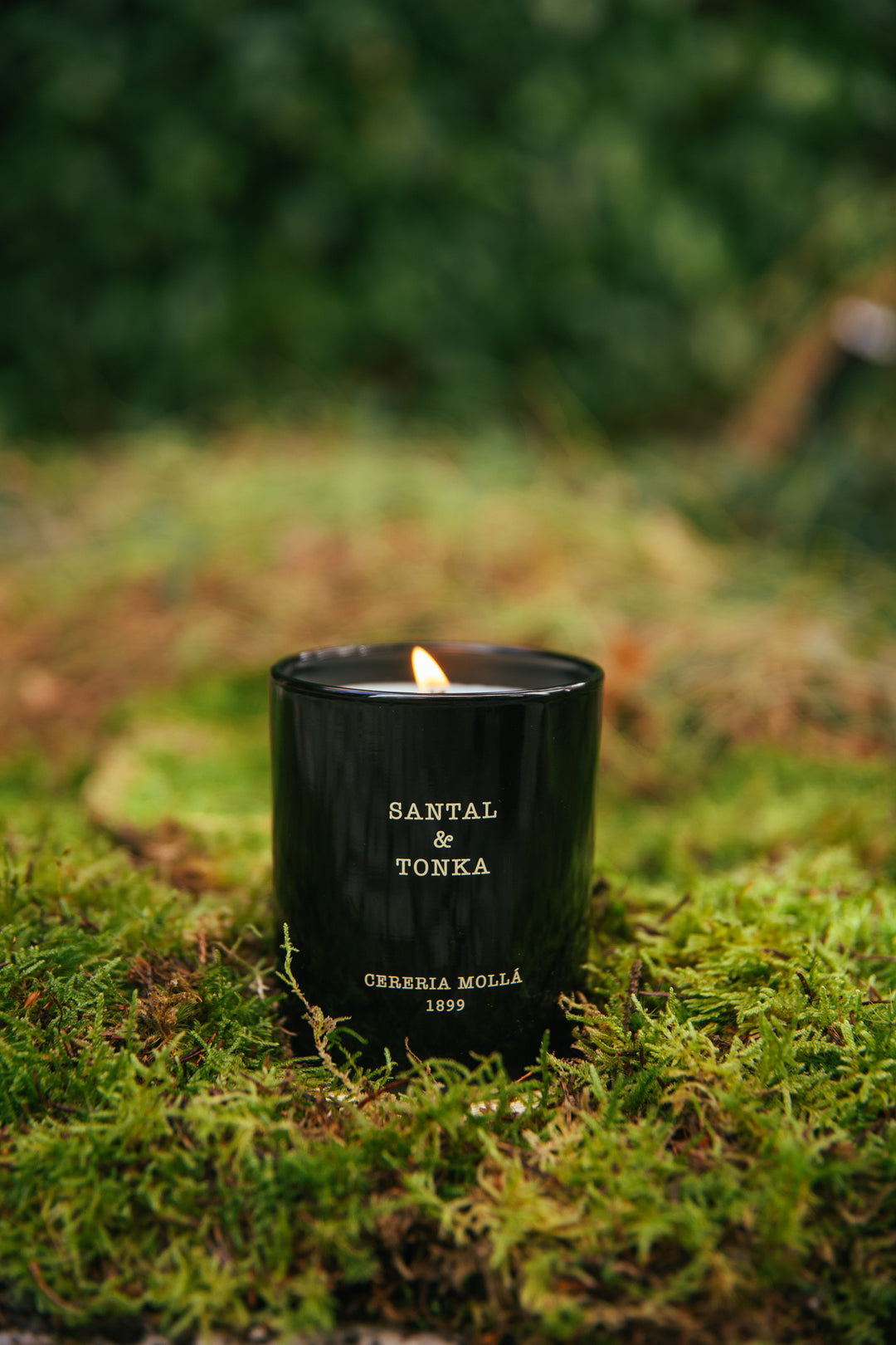 Premium Sandalwood and Tonka Bean Scented Candle