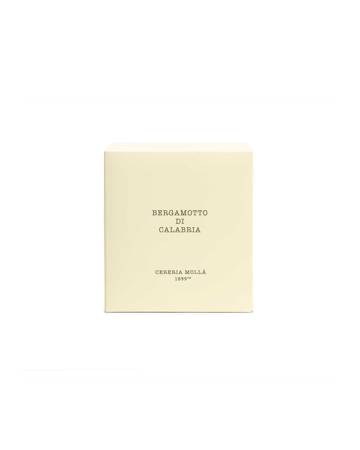 Calabrian Bergamot Scented Candle With 3 Soy Wax Wicks