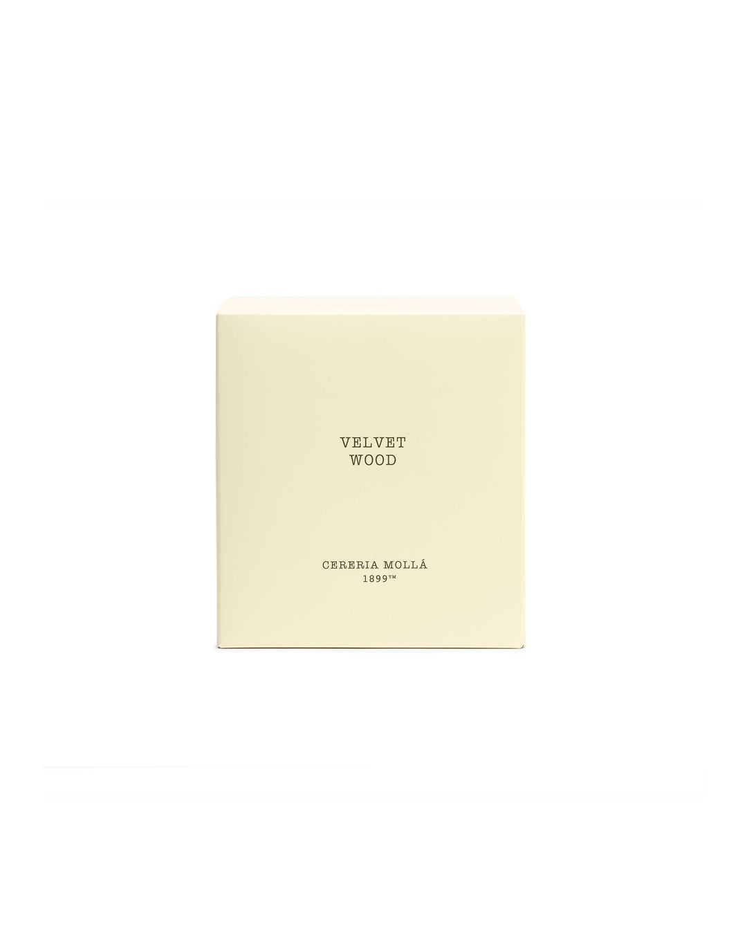 Xl Velvet Wood Scented Candle with Three Wicks in Soy Wax