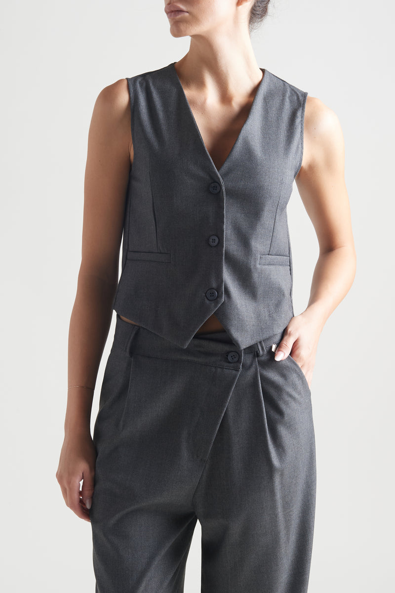 Gilet Andrea Chaud