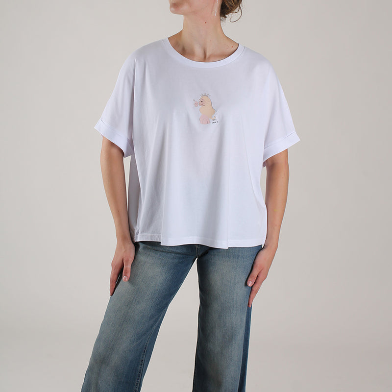 T-Shirt Baggy Femminilità