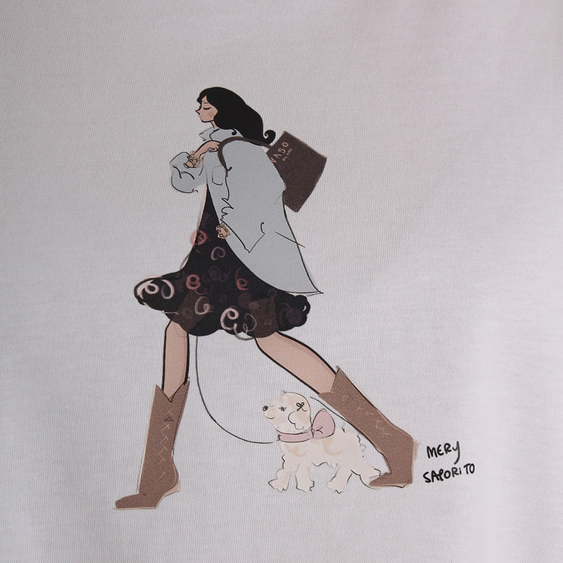 T-Shirt Baggy Spensierata