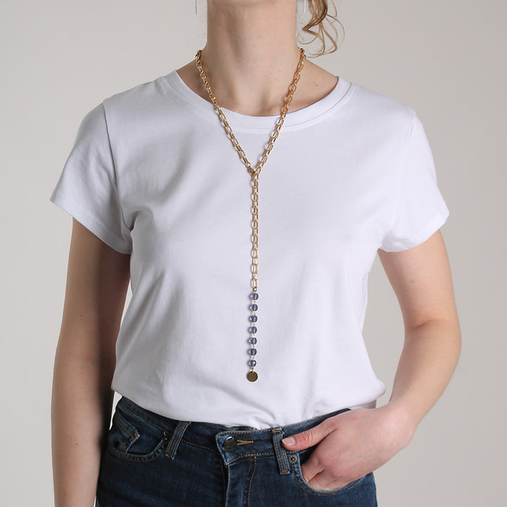 Collana Cristallo Oro