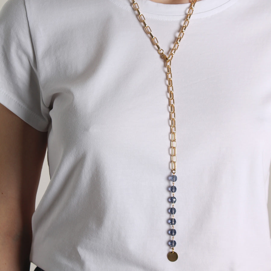 Collana Cristallo Oro