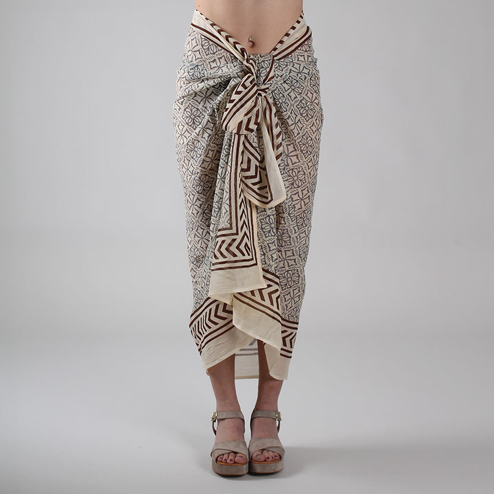 Pareo Aruba Marrone
