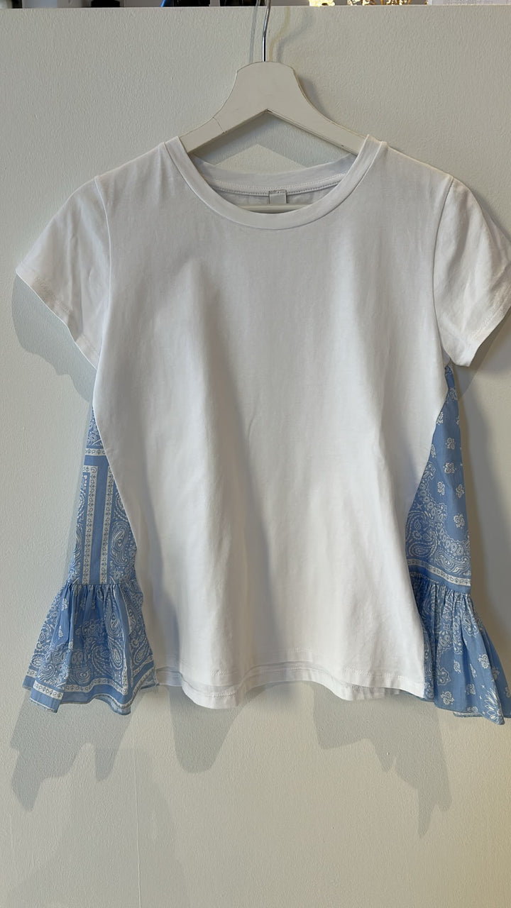T-Shirt mit Bandana-Einsätzen