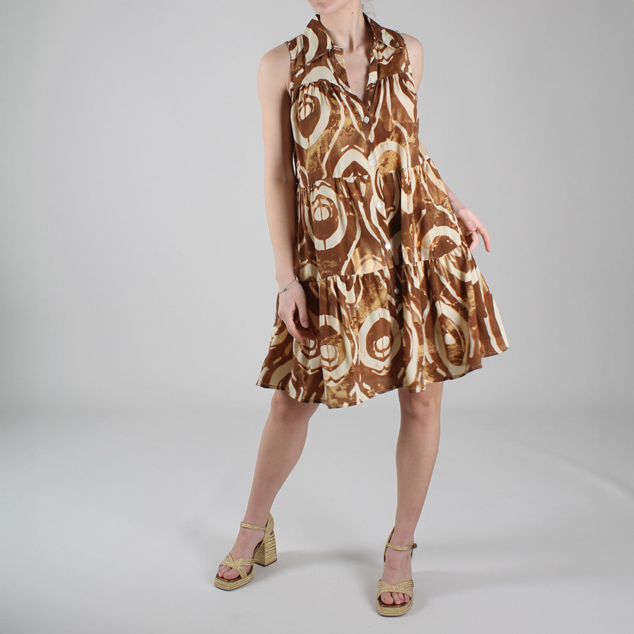 Abito Arianna Caramello