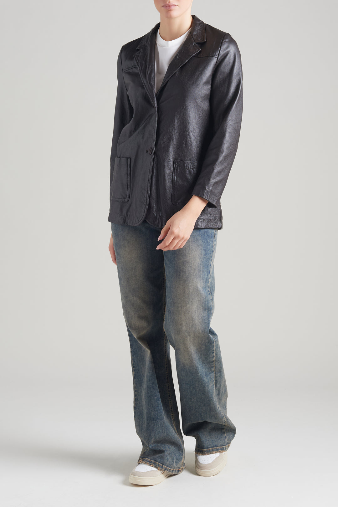 Blazer Anais Leder