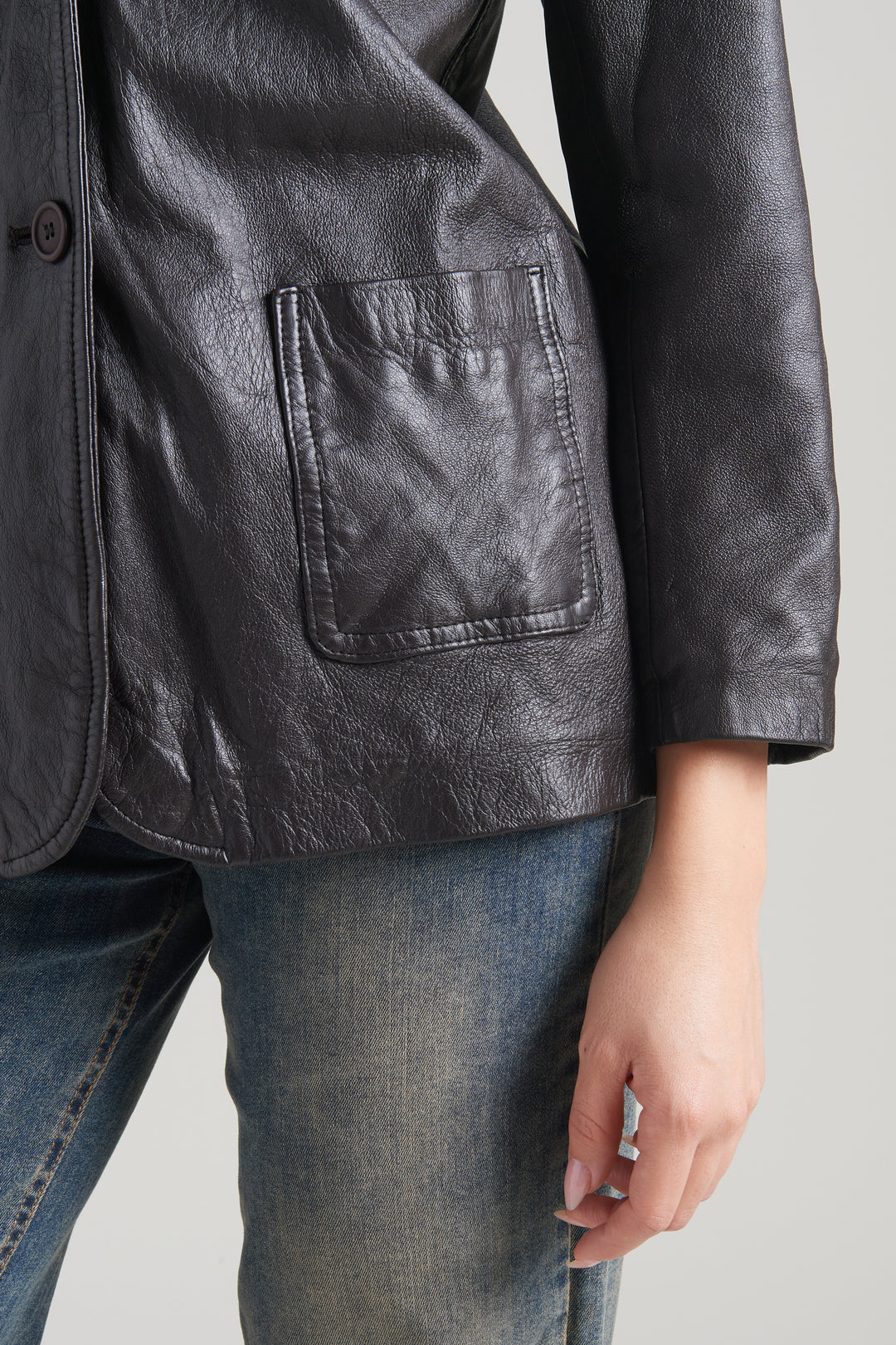 Blazer Anais Leder