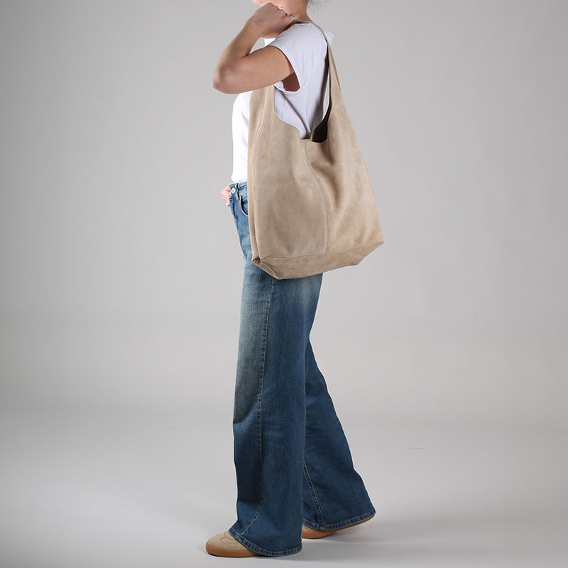 Borsa Vicky camoscio