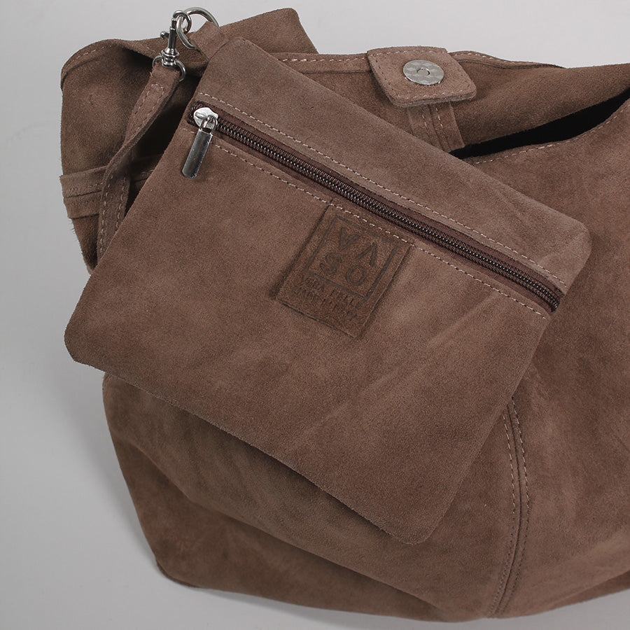 Vicky suede bag