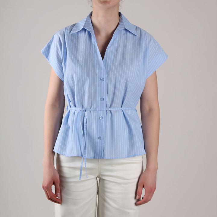 Camicia Ele Riga Azzurro