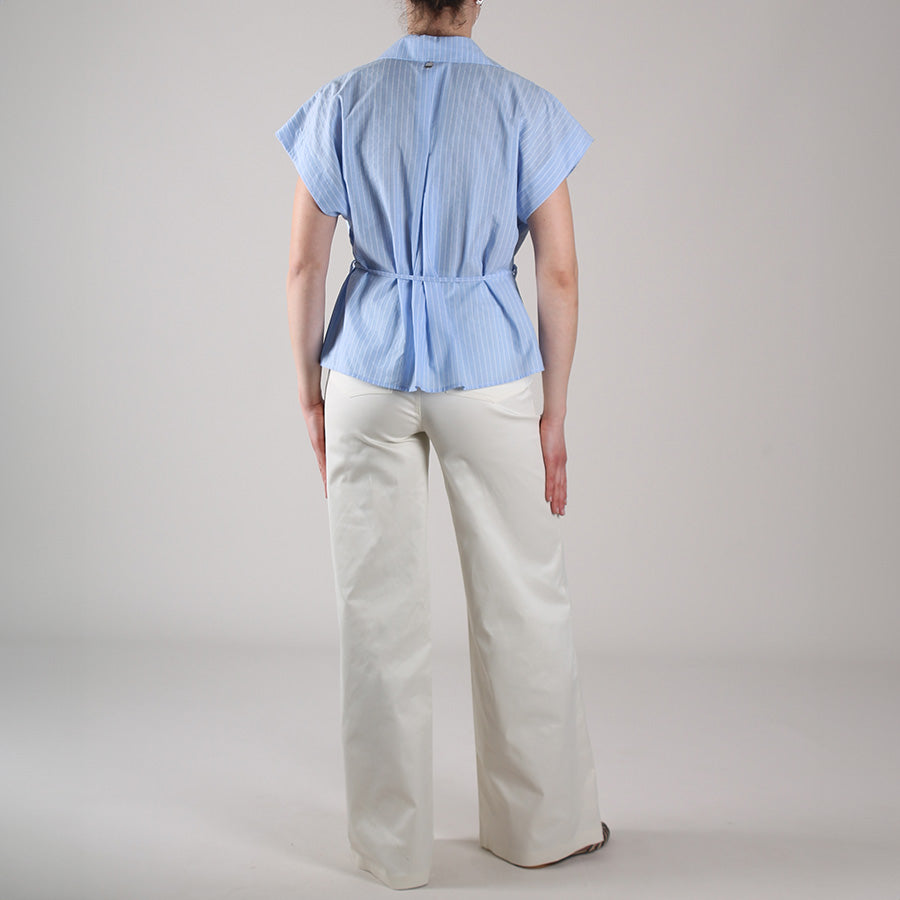 Camicia Ele Riga Azzurro