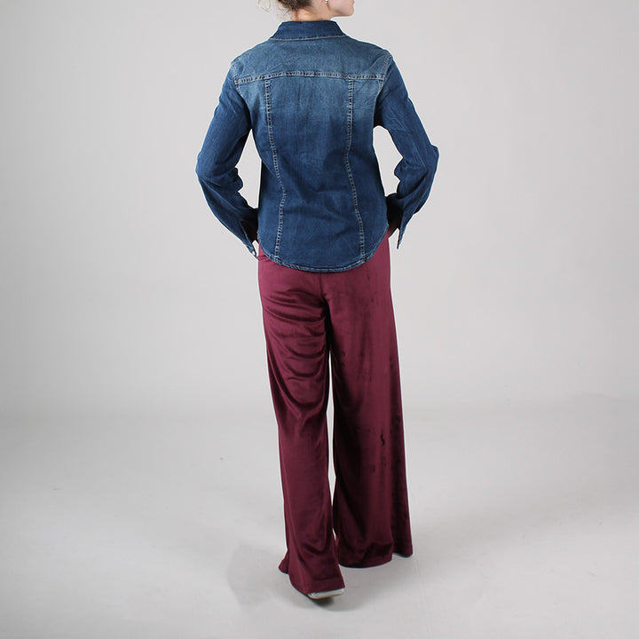 Camicia Jeans Slim Vaso