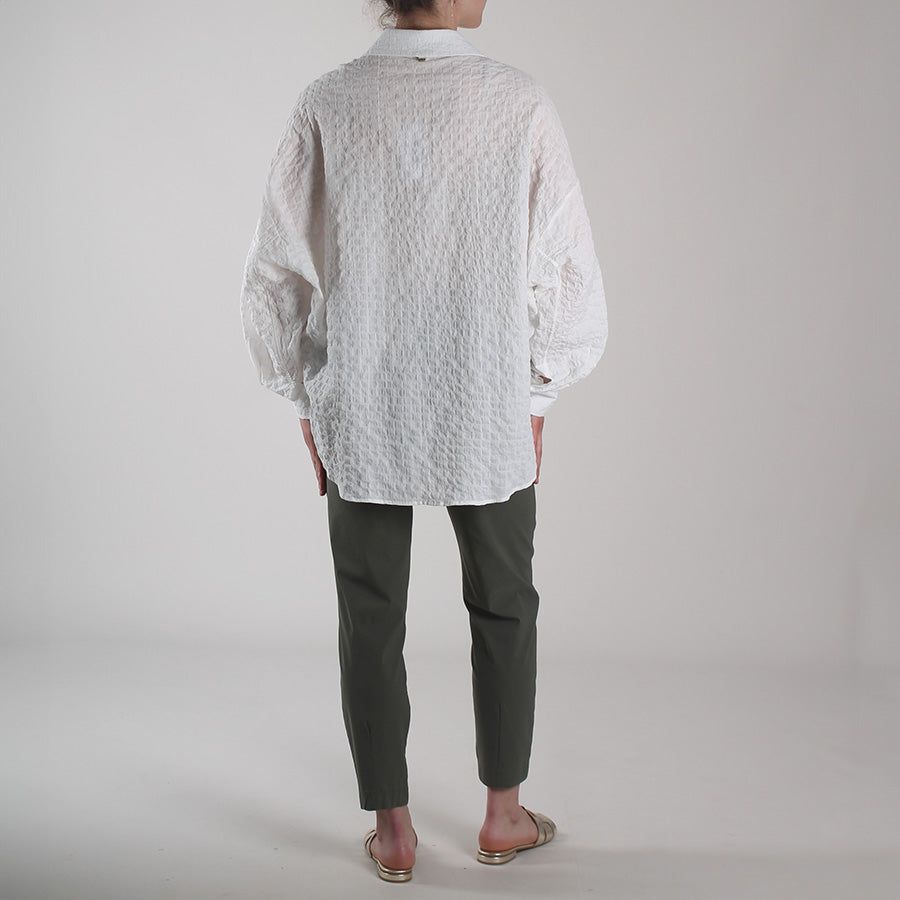 Camicia Tiki Bianca