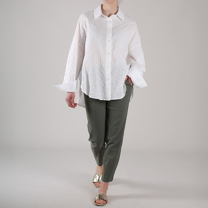 Camicia Tiki Bianca