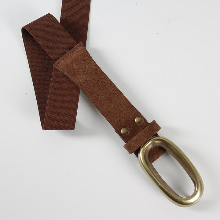 Cintura Ovale Camoscio