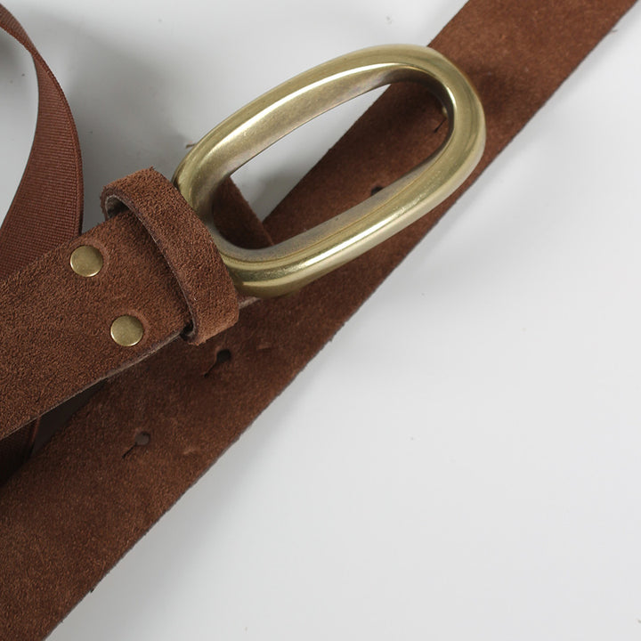 Cintura Ovale Camoscio