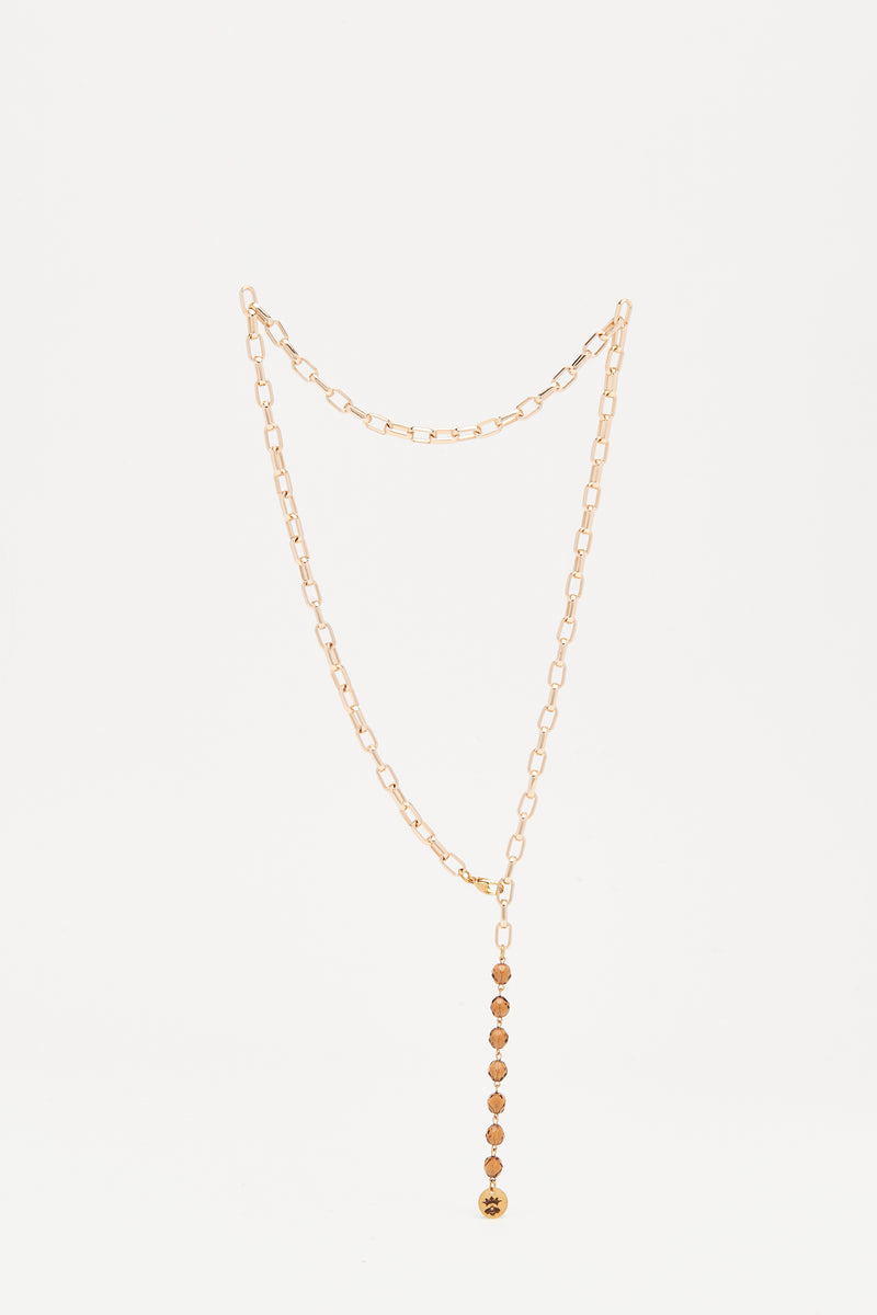 Collana Cristallo Oro